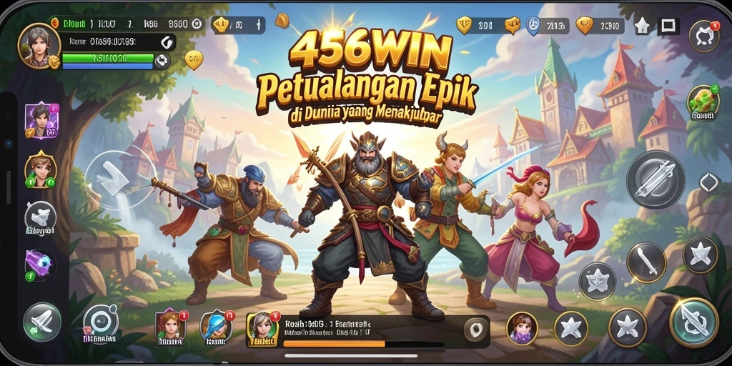 Tampilan gameplay 456WIN yang menegangkan dan menarik.
