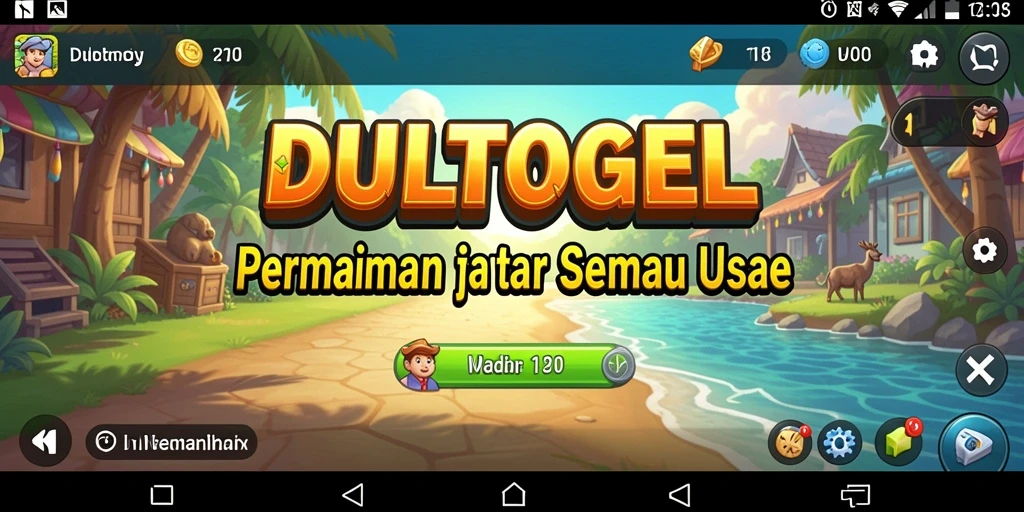 Tampilan menarik dan gameplay seru di DULTOGEL.