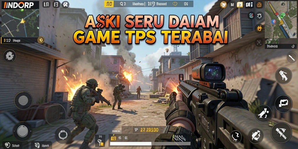 Tampilan aksi mendebarkan dalam <strong>INDORP</strong> dengan pertempuran seru.