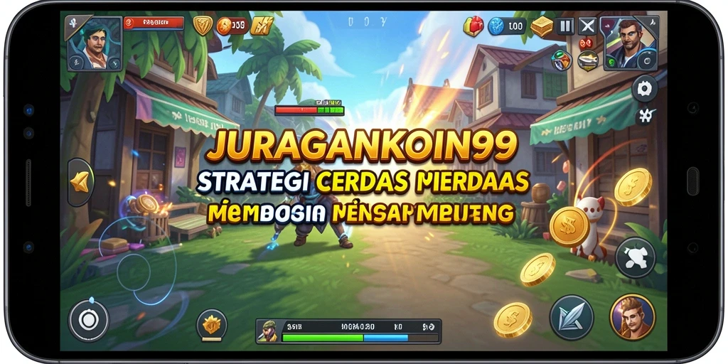 Tangkapan layar gameplay strategi JURAGANKOIN99 yang mendebarkan.