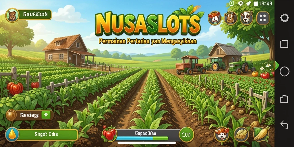 Tampilan gameplay NUSASLOTS yang seru dan menantang.